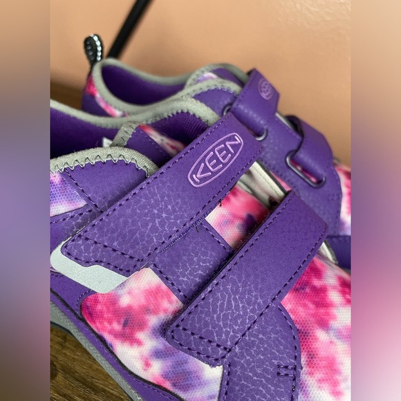 KEEN Speed Hound Kids Sneakers | Sz 5 | Purple Tie-Dye | NWOT | Durable & Comfy - Picture 7 of 9